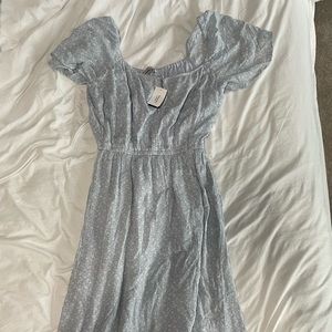 Abercrombie Blue Midi Sundress - M